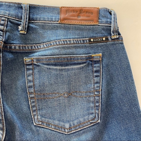 Lucky Brand Sweet’N Crop Blue Jeans Size 8/29 Cuffed - Picture 7 of 11